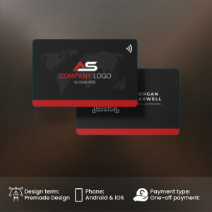 Tapify Colored: Metal NFC Card