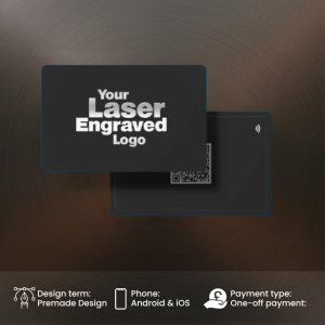Tapify Engraved: Metal NFC Card