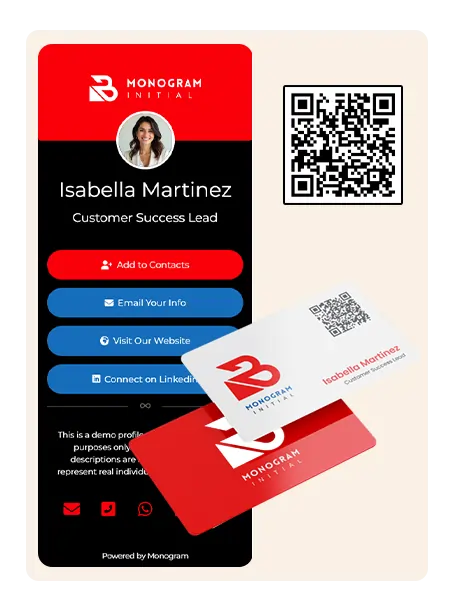 Isabella-Martinezs-NFC-card-and-profile